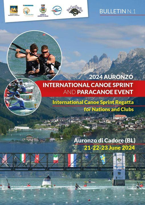 Gara internazionale di canoa