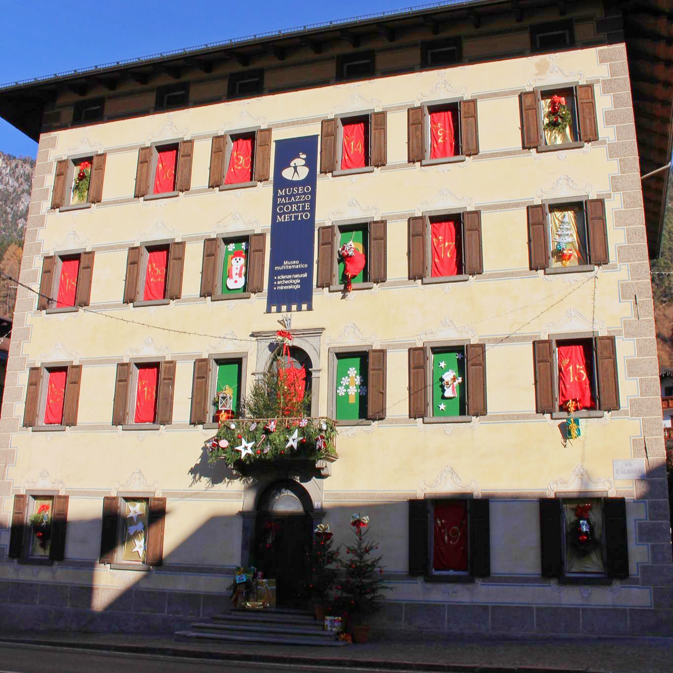 Calendario apertura  Palazzo Corte Metto 